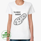 Женская футболка органик