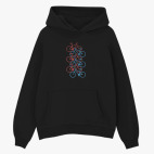 Толстовка худи оверсайз