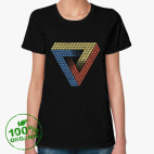 Женская футболка органик