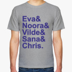 Классическая футболка Skam names