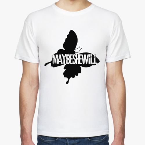 Футболка с принтом  Maybeshewill
