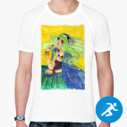 Мужская спортивная футболка