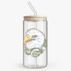 Банка с бамбуковой крышкой