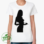 Женская футболка органик