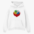 Толстовка худи оверсайз