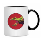 Кружка двухцветная