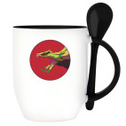 Кружка с ложкой