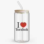 Банка с бамбуковой крышкой