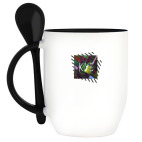 Кружка с ложкой