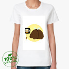 Женская футболка органик