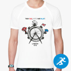 Мужская спортивная футболка