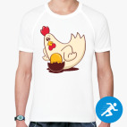 Мужская спортивная футболка