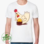 Мужская футболка органик