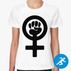 Женская спортивная футболка