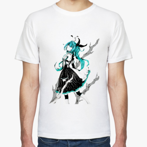 Футболка с принтом аниме