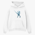 Толстовка худи оверсайз