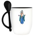 Кружка с ложкой