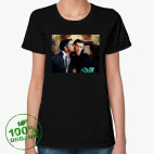 Женская футболка органик