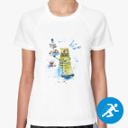 Женская спортивная футболка