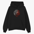 Толстовка худи оверсайз