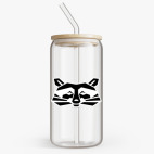 Банка с бамбуковой крышкой