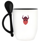 Кружка с ложкой