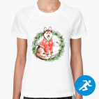 Женская спортивная футболка