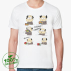 Мужская футболка органик