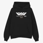 Толстовка худи оверсайз