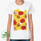 Женская футболка органик