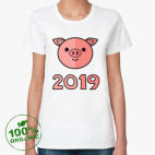 Женская футболка органик