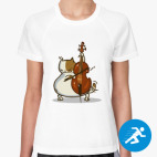 Женская спортивная футболка