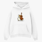 Толстовка худи оверсайз