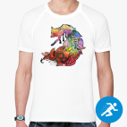 Мужская спортивная футболка