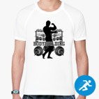 Мужская спортивная футболка