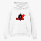 Толстовка худи оверсайз