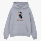 Толстовка худи оверсайз