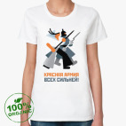 Женская футболка органик