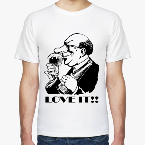 Футболка с принтом Beer - Love it!