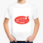 Детская футболка