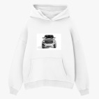 Толстовка худи оверсайз