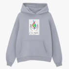 Толстовка худи оверсайз