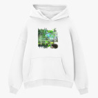 Толстовка худи оверсайз