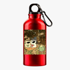 Металлическая бутылка 400 мл UV-DTF