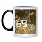 Кружка двухцветная