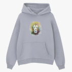 Толстовка худи оверсайз