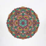 Мандала - круглый восточный орнамент