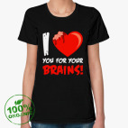 Женская футболка органик