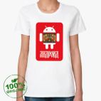 Женская футболка органик