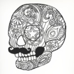 Череп с усами